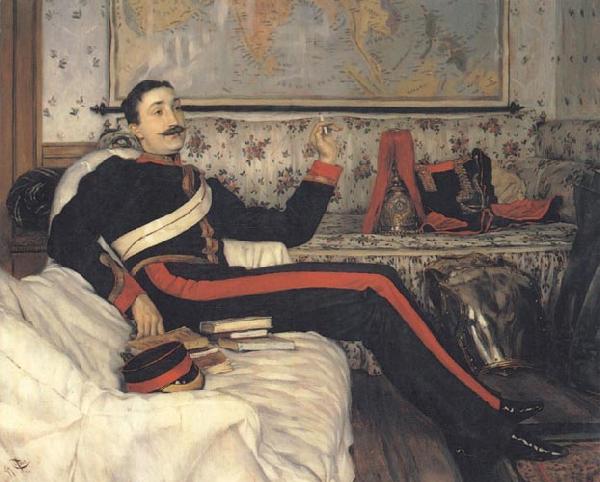 James Tissot Colonel Burnaby France oil painting art
